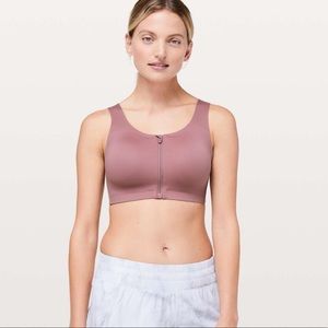 lululemon Front Zip Enlite Bra